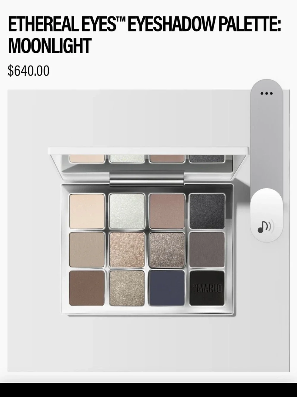 Neutral Matte & Shimmer Eyeshadow Palette - Taupe, Brown, Gray, Black